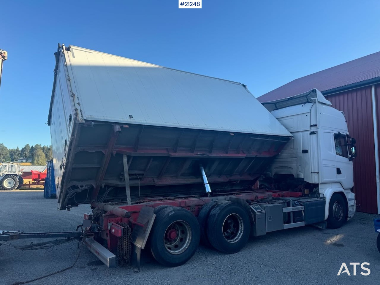 Scania R580 - Lastbil med skåp: bild 2 Scania R580 - Lastbil med skåp: bild 2