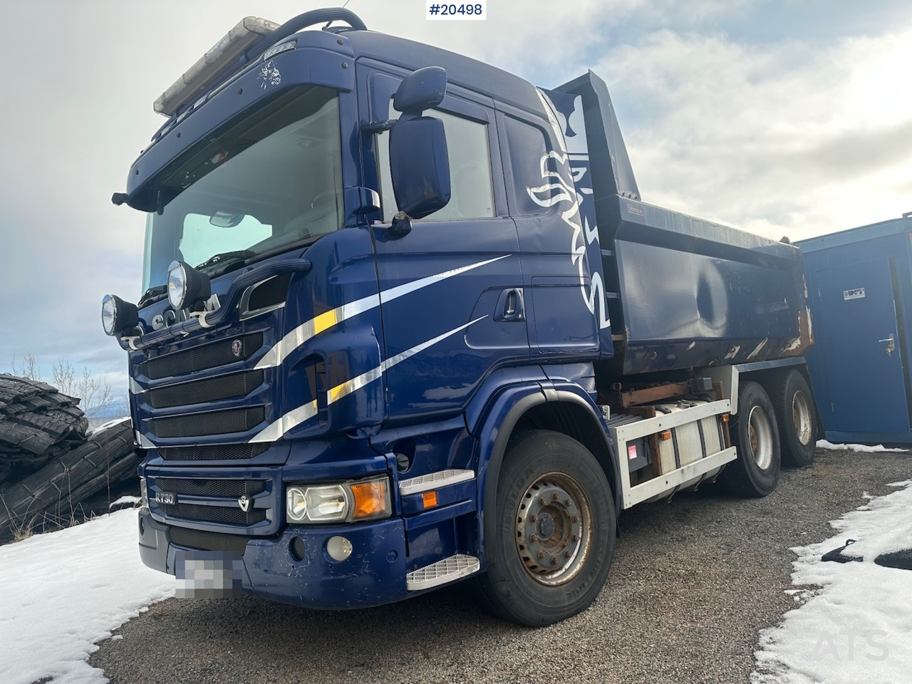 Scania R730 - Tippbil lastbil: bild 1 Scania R730 - Tippbil lastbil: bild 1