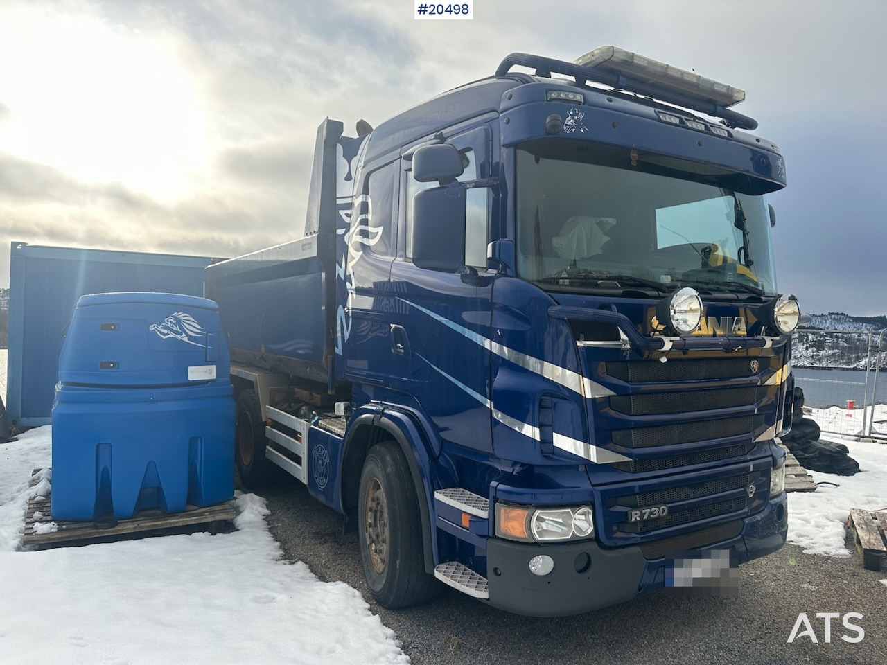 Scania R730 - Tippbil lastbil: bild 3 Scania R730 - Tippbil lastbil: bild 3