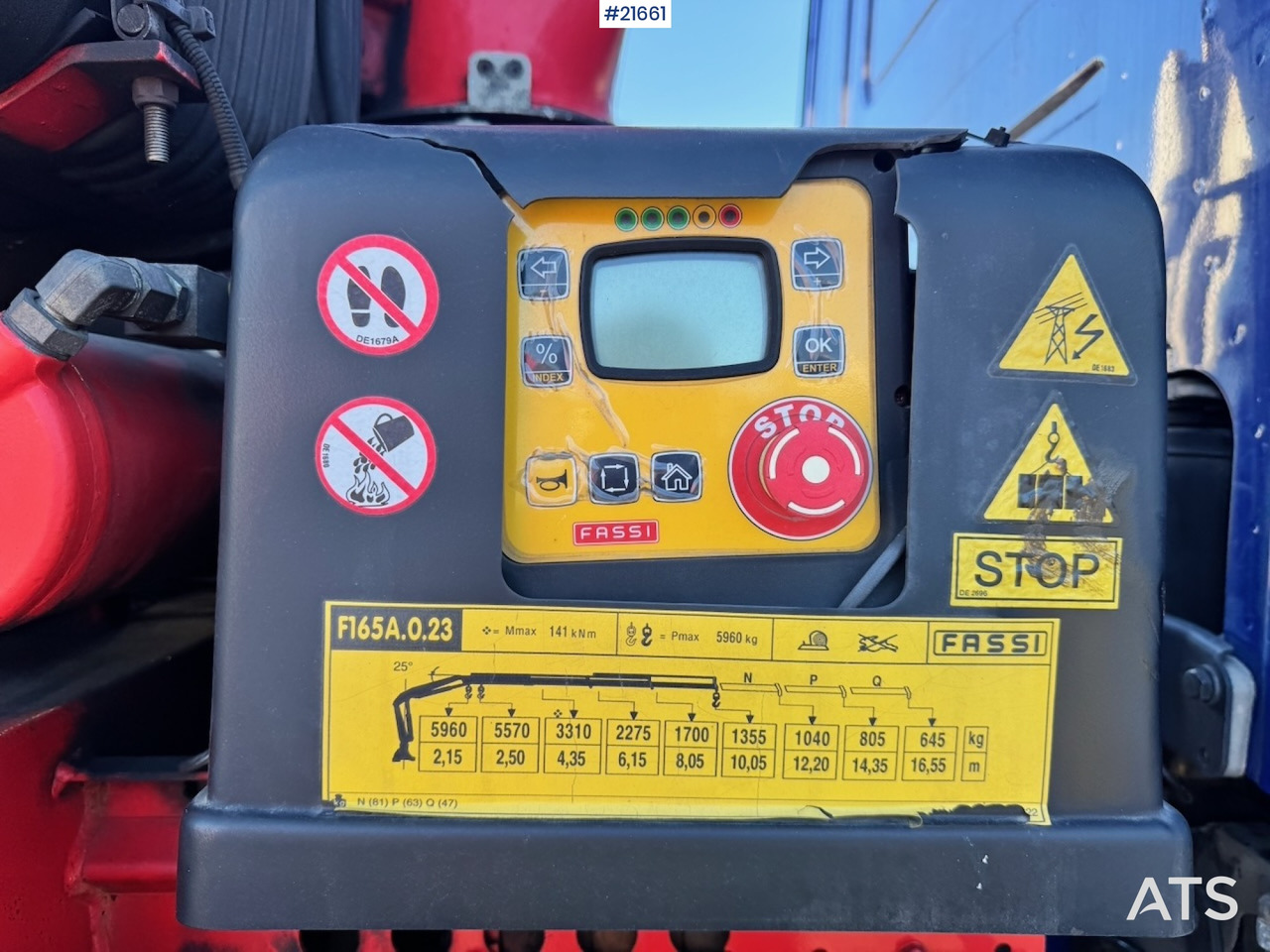 Kranbil Scania Scania P320 4x2 Kranbil m/ 16,5 t/m Fassi kran og Løftelem.: bild 41