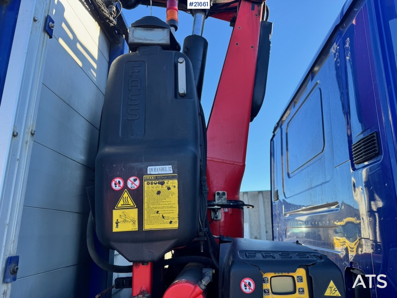 Kranbil Scania Scania P320 4x2 Kranbil m/ 16,5 t/m Fassi kran og Løftelem.: bild 40