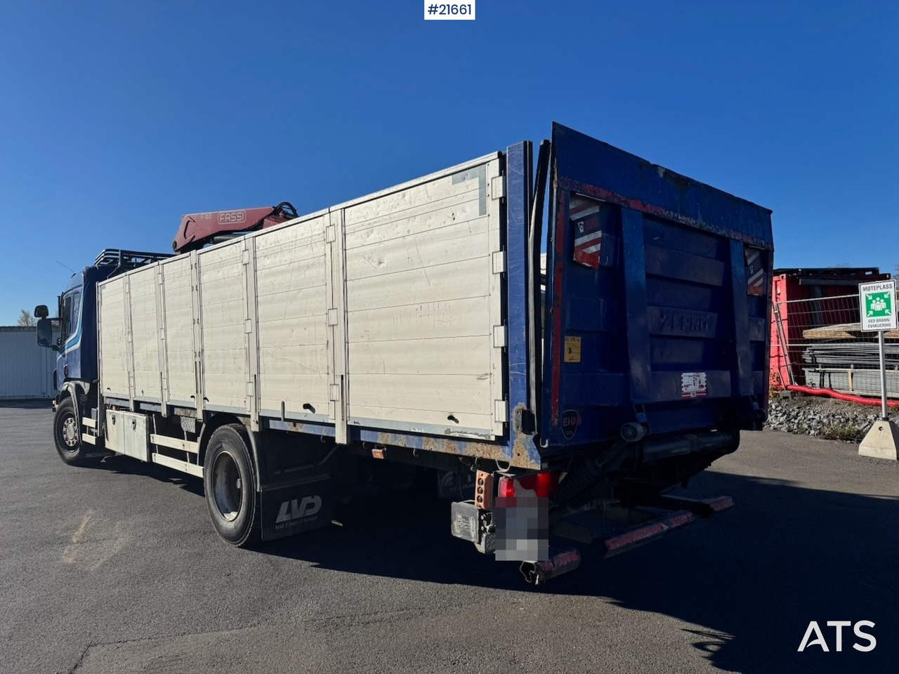 Kranbil Scania Scania P320 4x2 Kranbil m/ 16,5 t/m Fassi kran og Løftelem.: bild 6