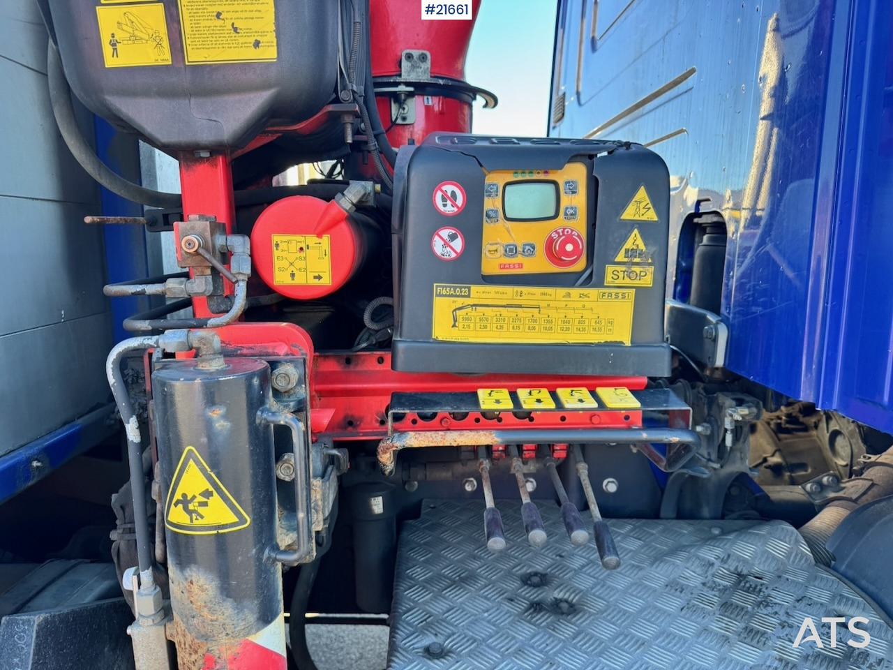 Kranbil Scania Scania P320 4x2 Kranbil m/ 16,5 t/m Fassi kran og Løftelem.: bild 37