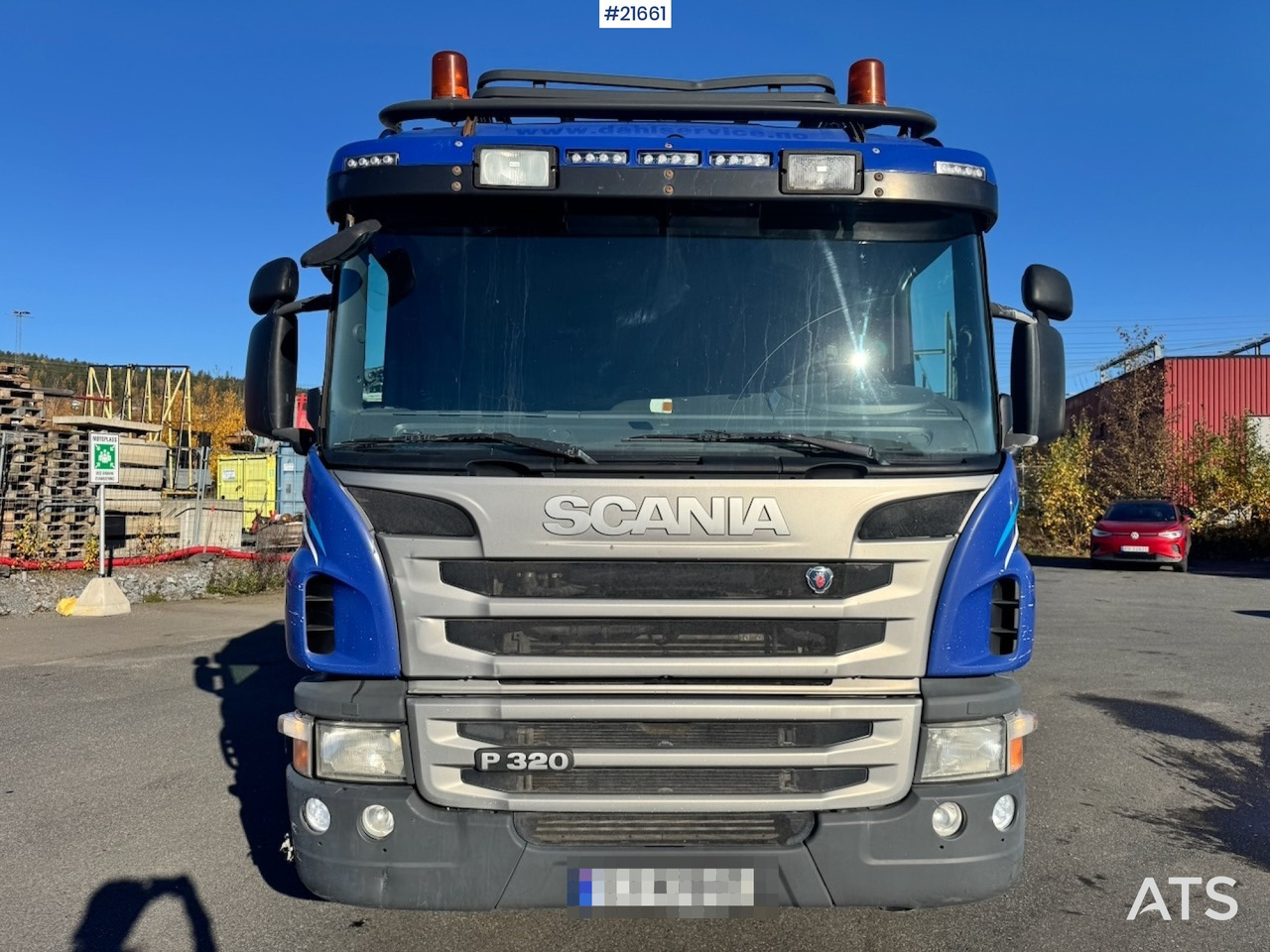 Kranbil Scania Scania P320 4x2 Kranbil m/ 16,5 t/m Fassi kran og Løftelem.: bild 12