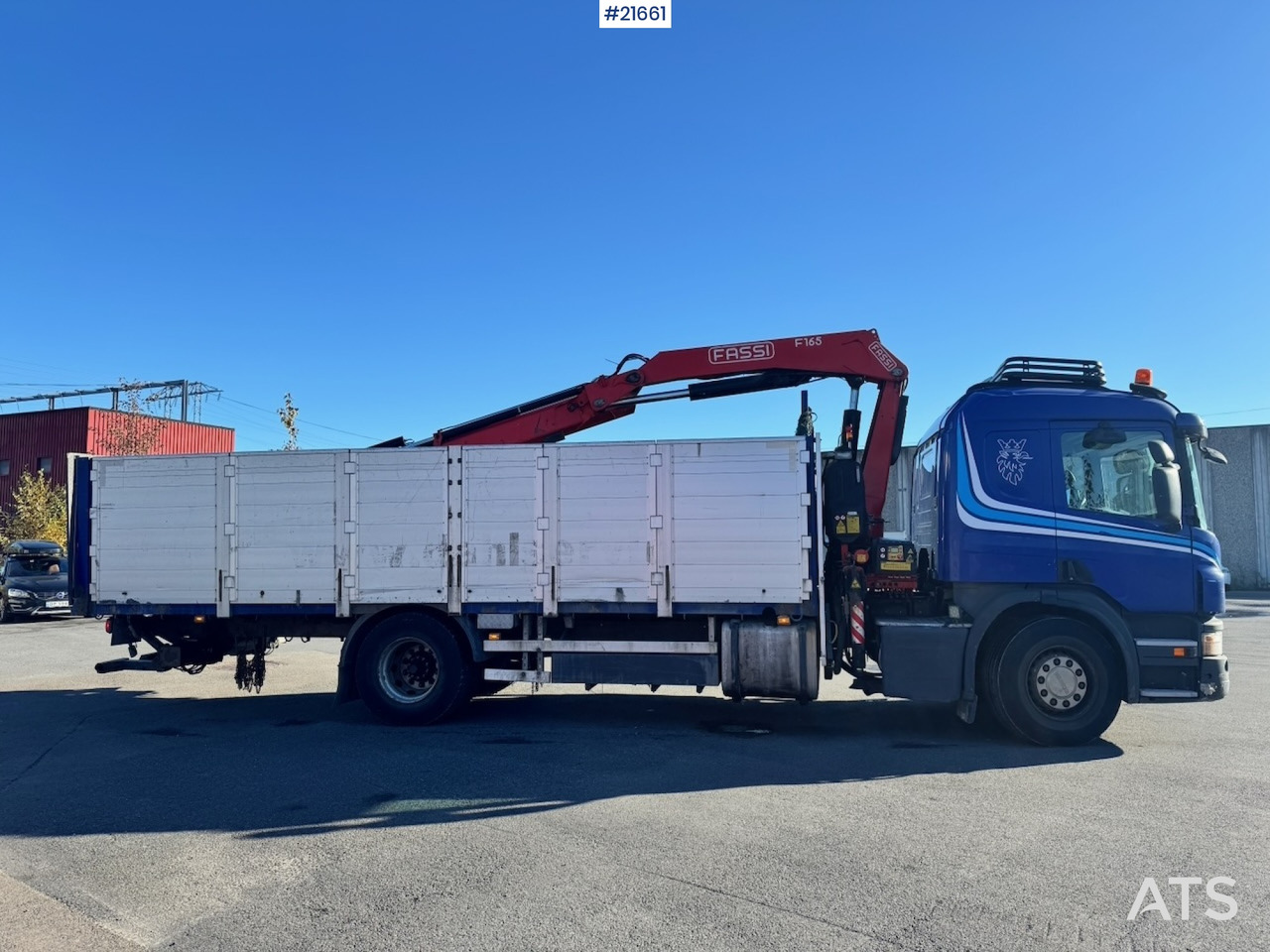 Kranbil Scania Scania P320 4x2 Kranbil m/ 16,5 t/m Fassi kran og Løftelem.: bild 9