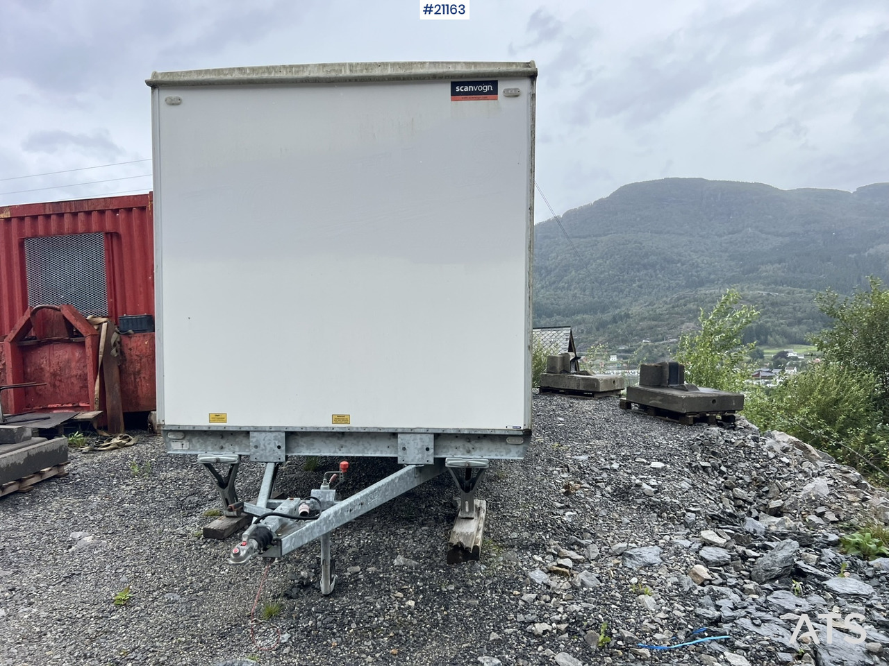 Scanvogn Boligbrakke - Container hus, Släp: bild 3 Scanvogn Boligbrakke - Container hus, Släp: bild 3