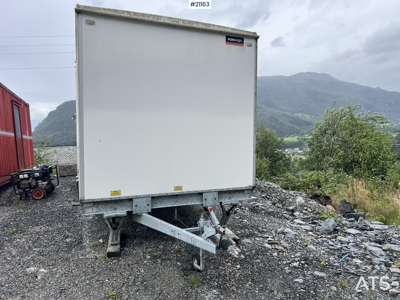 Scanvogn Boligbrakke - Container hus, Släp: bild 5 Scanvogn Boligbrakke - Container hus, Släp: bild 5