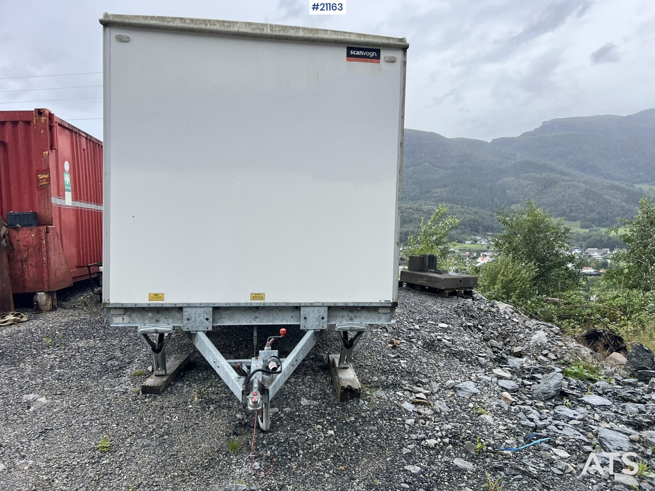 Scanvogn Boligbrakke - Container hus, Släp: bild 4 Scanvogn Boligbrakke - Container hus, Släp: bild 4