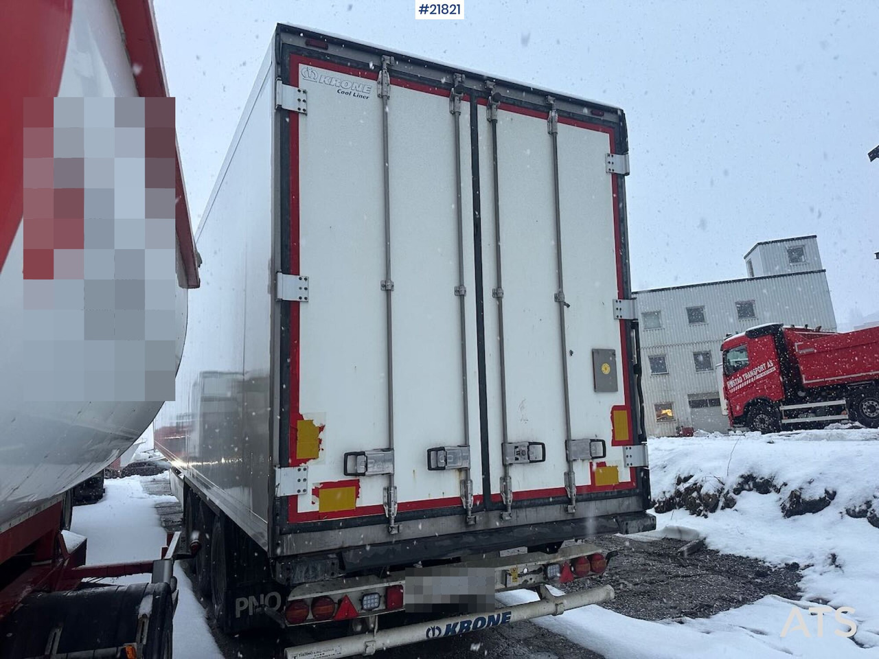 Krone 2018 Krone 3 akslet thermohenger m/ carrier aggregat - Släp: bild 5 Krone 2018 Krone 3 akslet thermohenger m/ carrier aggregat - Släp: bild 5