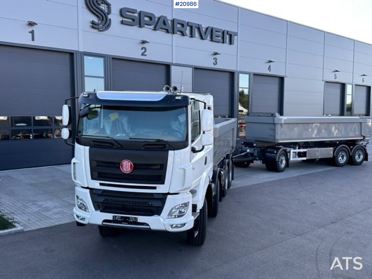 Tatra 8P6R43 - Tippbil lastbil: bild 2 Tatra 8P6R43 - Tippbil lastbil: bild 2