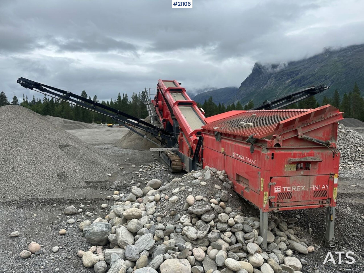 Terex Finlay 693+ sikteverk. - Sorteringsverk: bild 2 Terex Finlay 693+ sikteverk. - Sorteringsverk: bild 2