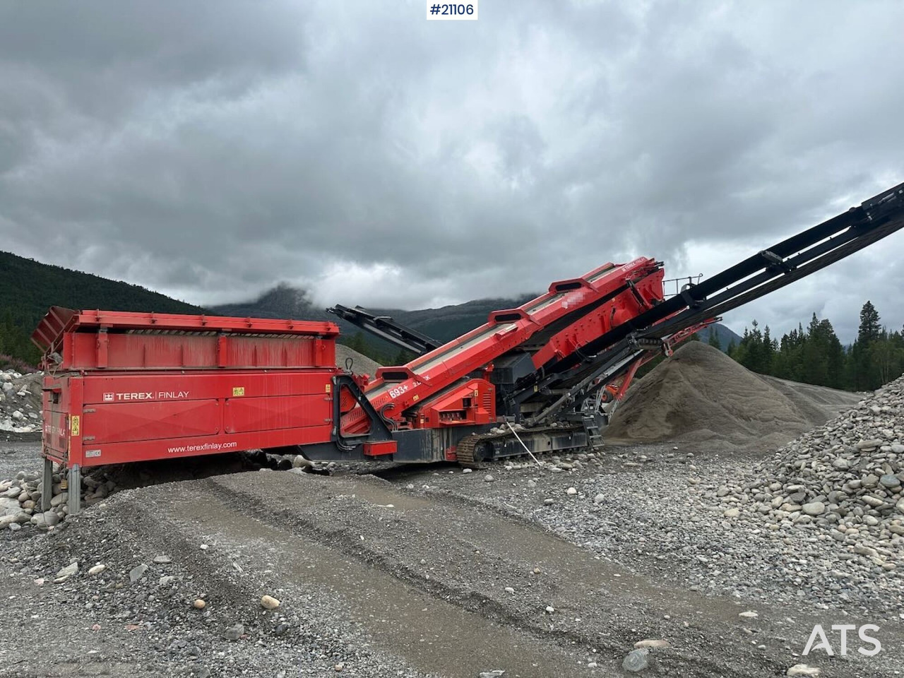 Terex Finlay 693+ sikteverk. - Sorteringsverk: bild 1 Terex Finlay 693+ sikteverk. - Sorteringsverk: bild 1
