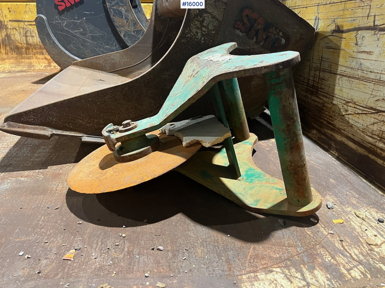 Pizzahjul S60 feste - Tillbehör för Byggmaskiner: bild 1 Pizzahjul S60 feste - Tillbehör för Byggmaskiner: bild 1