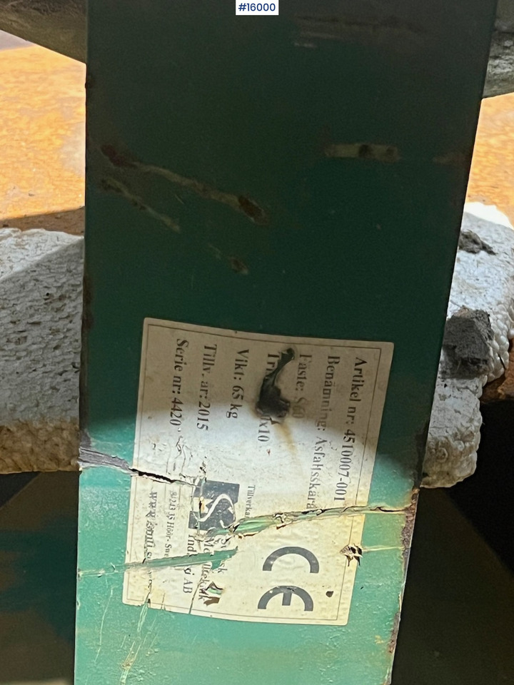 Pizzahjul S60 feste - Tillbehör för Byggmaskiner: bild 5 Pizzahjul S60 feste - Tillbehör för Byggmaskiner: bild 5