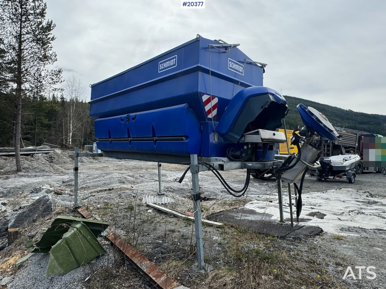 Schmidt 2005 Schmidt Stratos B120 Saltspreder - Tillbehör för Lastbil: bild 5 Schmidt 2005 Schmidt Stratos B120 Saltspreder - Tillbehör för Lastbil: bild 5