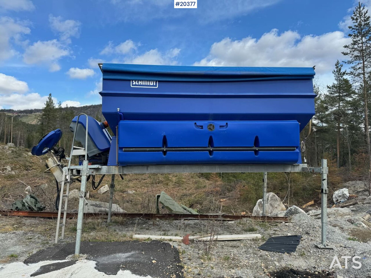 Schmidt 2005 Schmidt Stratos B120 Saltspreder - Tillbehör för Lastbil: bild 2 Schmidt 2005 Schmidt Stratos B120 Saltspreder - Tillbehör för Lastbil: bild 2