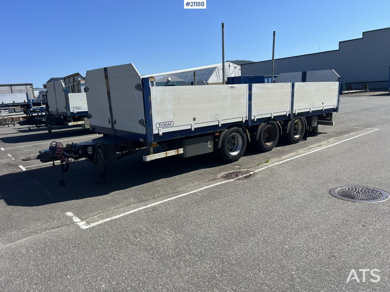 Tyllis 3 akslet - Flaksläp: bild 5 Tyllis 3 akslet - Flaksläp: bild 5