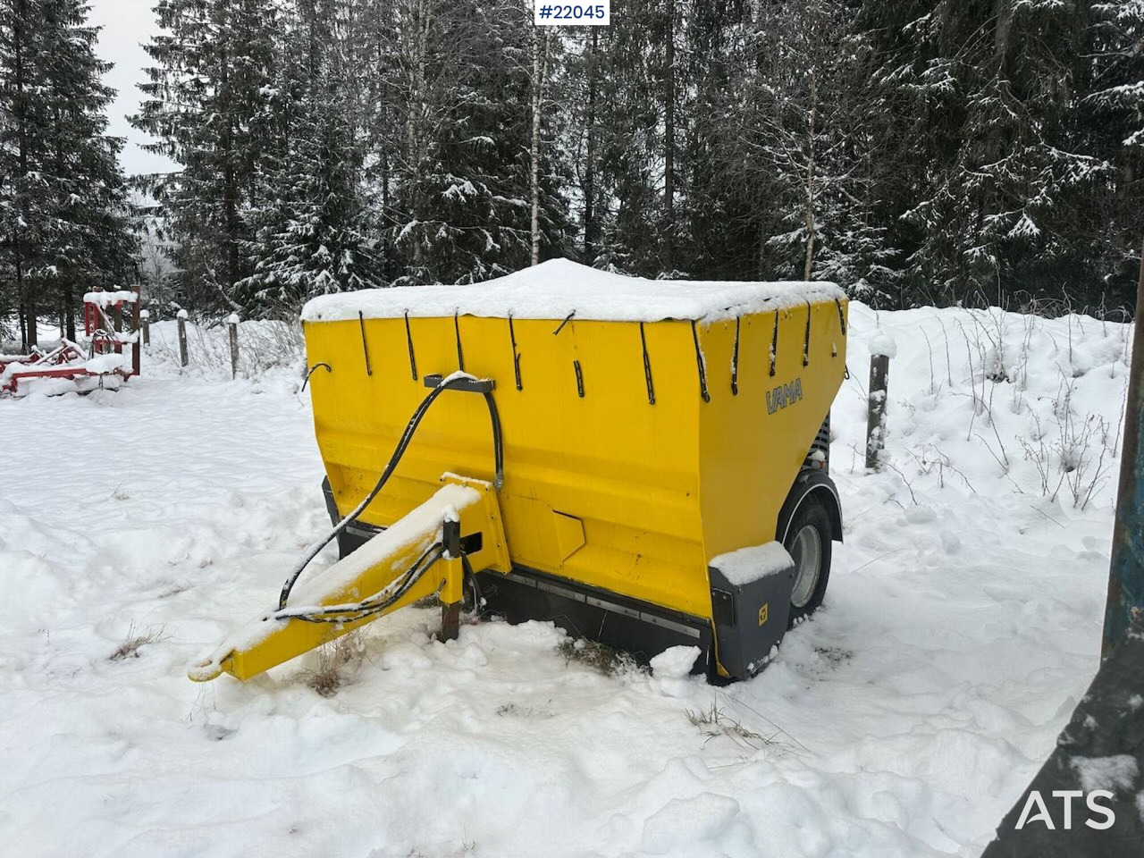 Vama 2015 Vama strøvogn. Lite brukt! - Sand-/ Saltspridare: bild 1 Vama 2015 Vama strøvogn. Lite brukt! - Sand-/ Saltspridare: bild 1