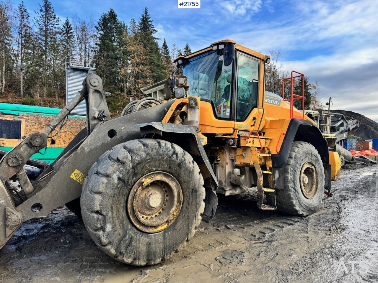 Volvo 2018 Volvo L180H Hjullaster m/ Skuffe. - Hjullastare: bild 2 Volvo 2018 Volvo L180H Hjullaster m/ Skuffe. - Hjullastare: bild 2