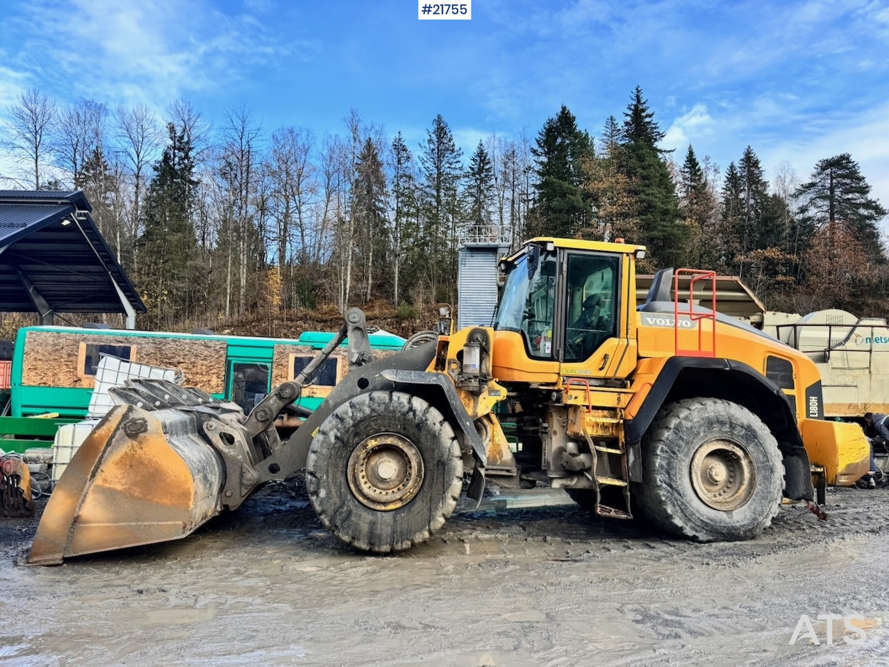 Volvo 2018 Volvo L180H Hjullaster m/ Skuffe. - Hjullastare: bild 1 Volvo 2018 Volvo L180H Hjullaster m/ Skuffe. - Hjullastare: bild 1