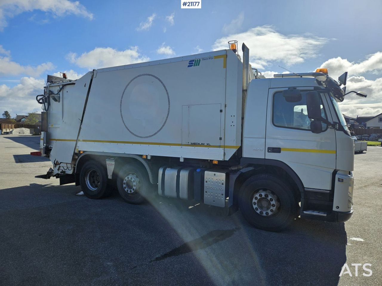 Volvo FM370 6x2 1-kammer komprimatorbil med Zoeller påbygg - Sopbil: bild 3 Volvo FM370 6x2 1-kammer komprimatorbil med Zoeller påbygg - Sopbil: bild 3