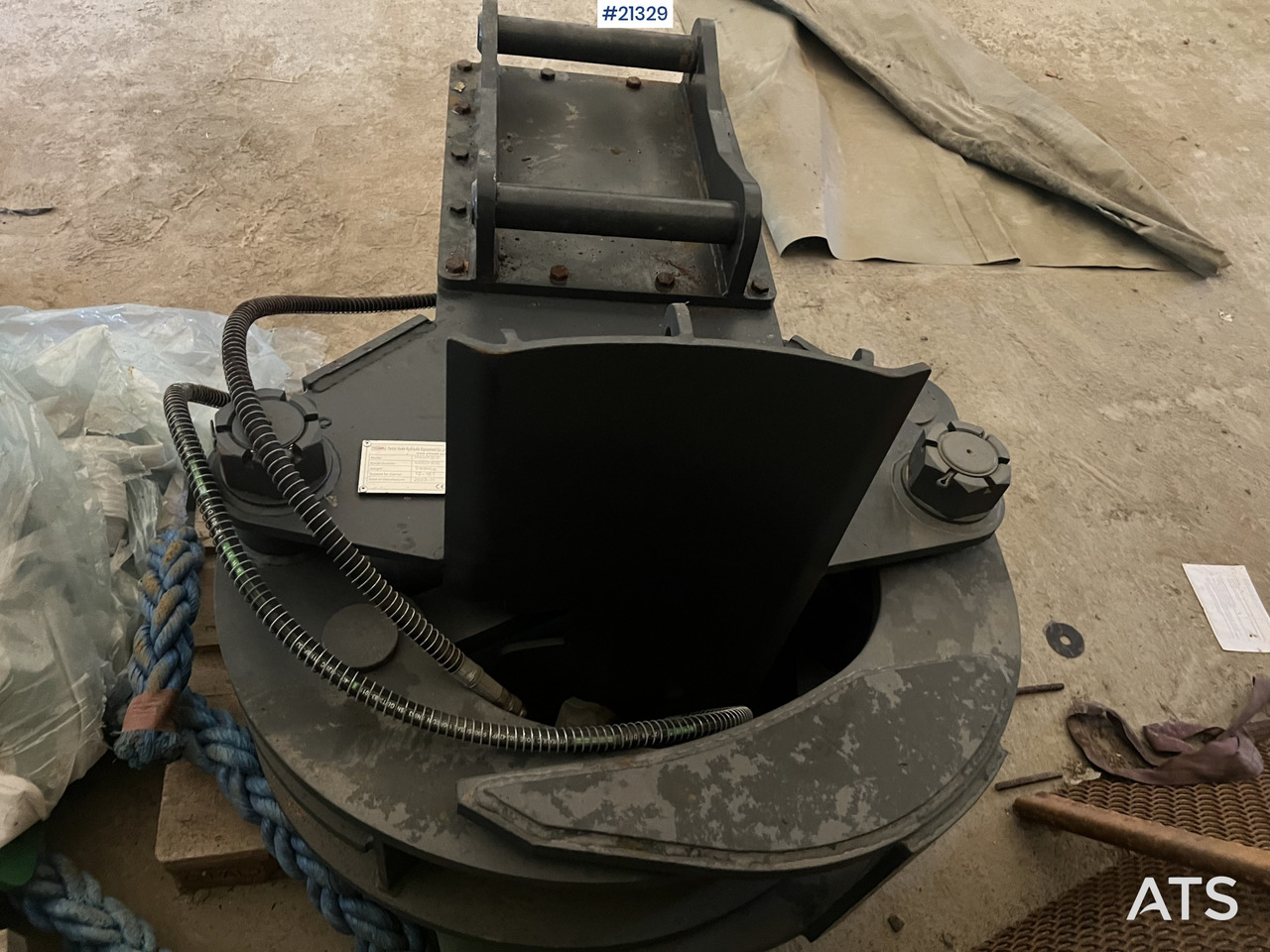 Gripklo Yantai hawk 350 trekutter m/ s60 feste: bild 7