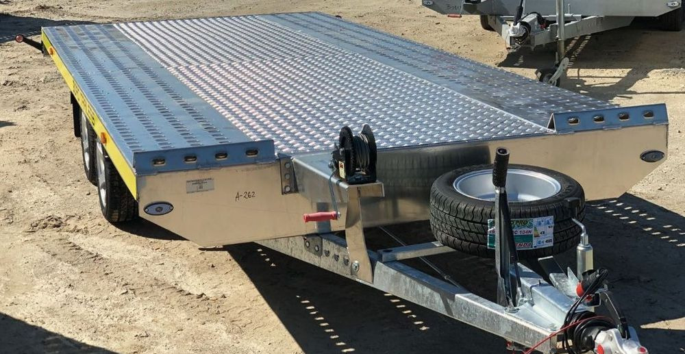 Boro NOWA LAWETA Merkury ALUMINIOWY 4,5m! - Biltransportsläp: bild 2 Boro NOWA LAWETA Merkury ALUMINIOWY 4,5m! - Biltransportsläp: bild 2