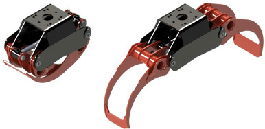 LOG GRAB PF-M 36 - Gripklo för Lastbilskran: bild 1 LOG GRAB PF-M 36 - Gripklo för Lastbilskran: bild 1