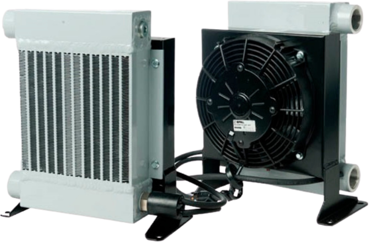 Oil cooler EA-210 - Kylsystem för Lastbilskran: bild 1 Oil cooler EA-210 - Kylsystem för Lastbilskran: bild 1