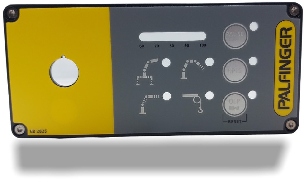 Panel with sticker Palfinger EEA11521 - Reservdelar för Lastbilskran: bild 2 Panel with sticker Palfinger EEA11521 - Reservdelar för Lastbilskran: bild 2