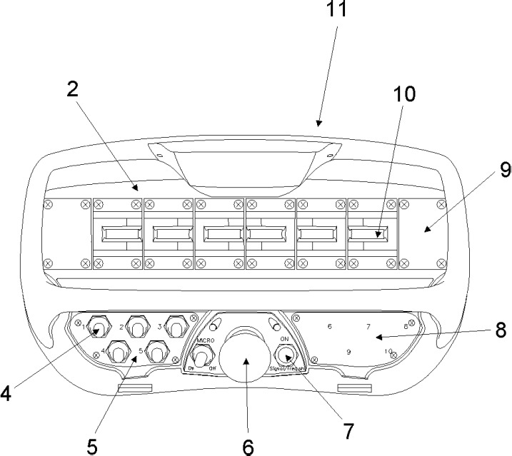 Tapa de cierre para joysticks lineales Scanreco RC 400 - Elektriskt system för Lastbilskran: bild 3 Tapa de cierre para joysticks lineales Scanreco RC 400 - Elektriskt system för Lastbilskran: bild 3