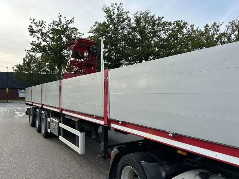 Carnehl Stenen vervoer oplegger met Kennis kraan - Flaktrailer: bild 2 Carnehl Stenen vervoer oplegger met Kennis kraan - Flaktrailer: bild 2