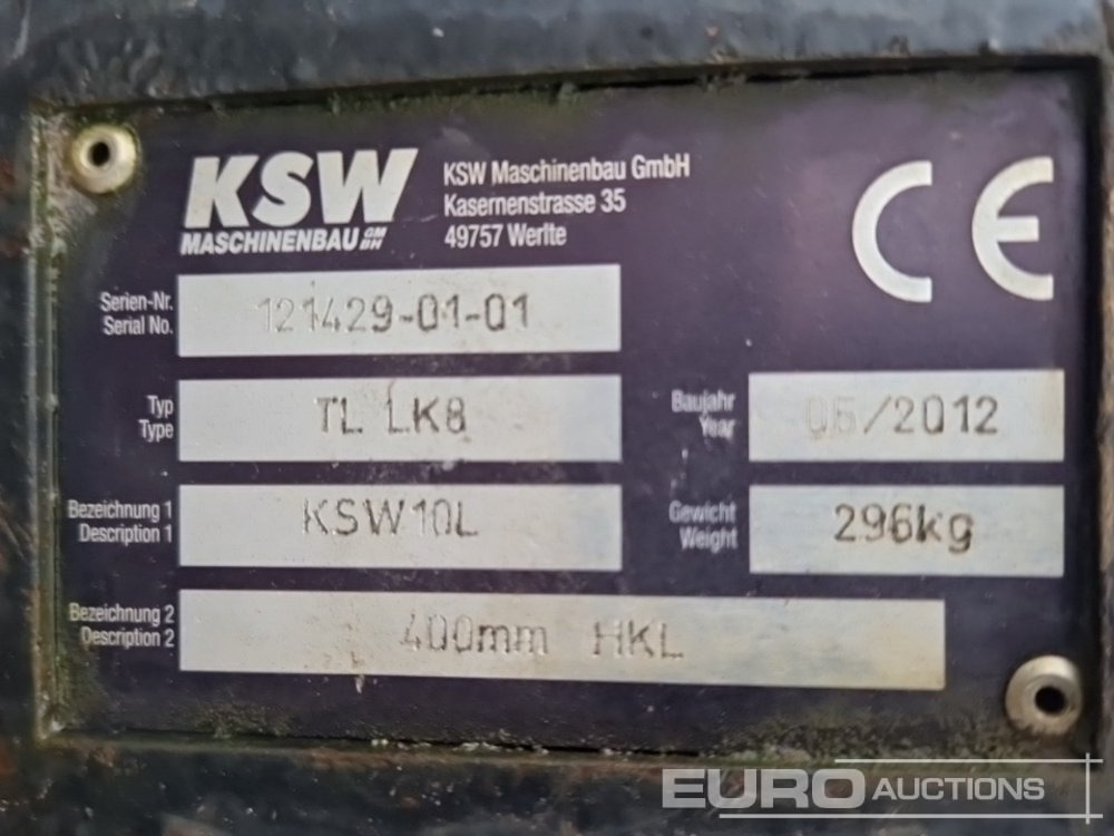 Skopa 14" Digging Bucket: bild 7