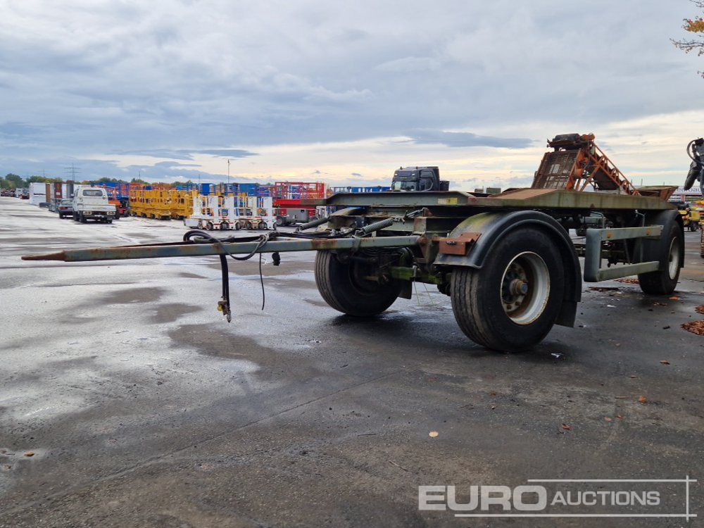 1992 RCA1850-65HE Twin Axle Container Trailer, max.18000 kg (German Reg. Docs. Available) - Lastväxlarsläp/ Liftdumpersläp: bild 1 1992 RCA1850-65HE Twin Axle Container Trailer, max.18000 kg (German Reg. Docs. Available) - Lastväxlarsläp/ Liftdumpersläp: bild 1