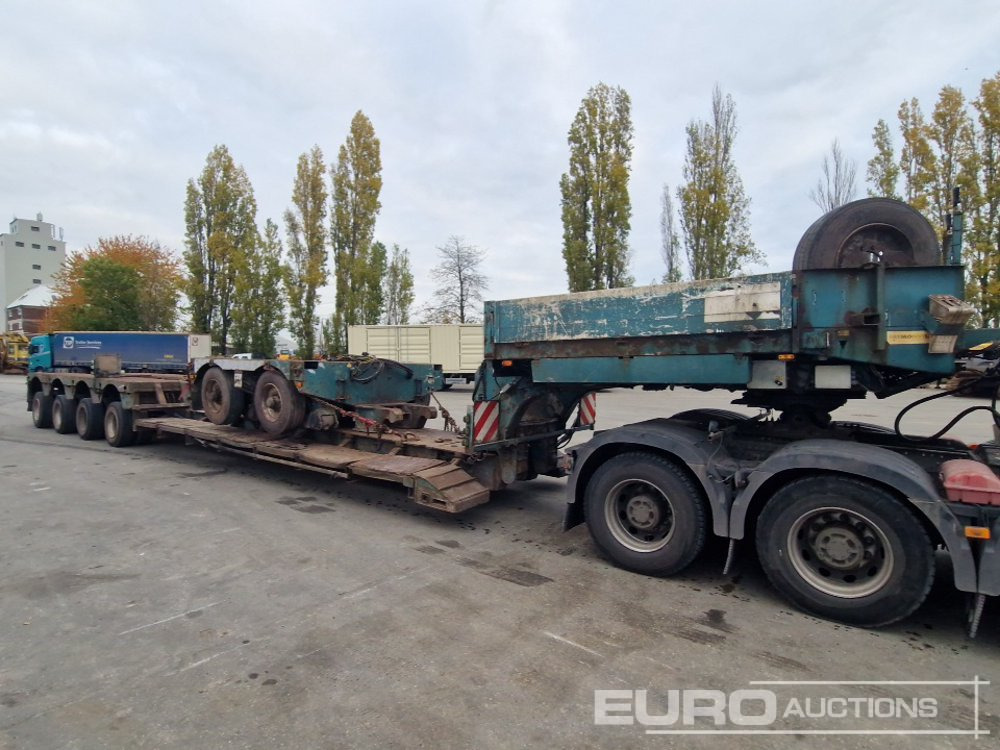 2002 Faymonville 4 Axle Low Loader Trailer, Twin Axle Extension (German Reg. Docs. Available) - Låg lastare semitrailer: bild 5 2002 Faymonville 4 Axle Low Loader Trailer, Twin Axle Extension (German Reg. Docs. Available) - Låg lastare semitrailer: bild 5