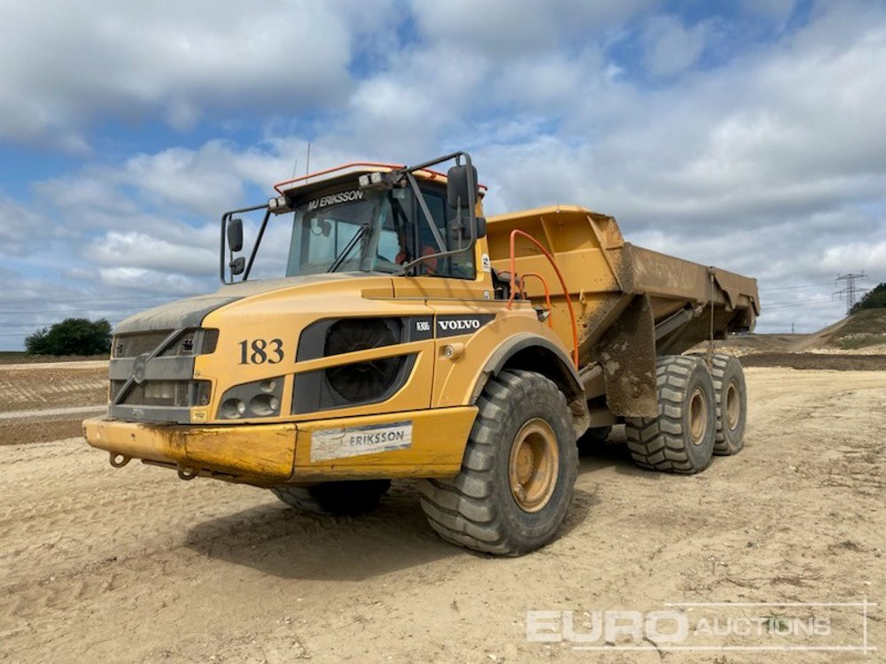 2015 Volvo A30G - Ramstyrd dumper: bild 1 2015 Volvo A30G - Ramstyrd dumper: bild 1