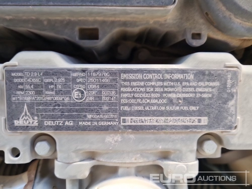 Teleskoplastar 2016 Genie GTH-2506: bild 24