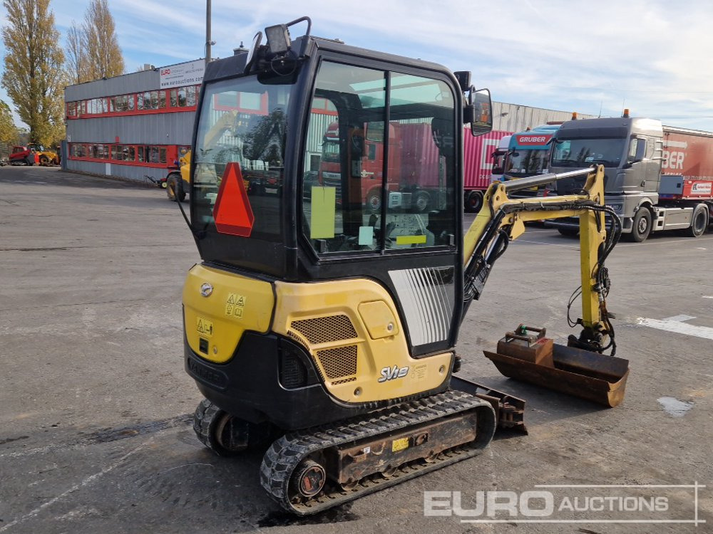 2016 Yanmar SV18 - Minigrävmaskin: bild 4 2016 Yanmar SV18 - Minigrävmaskin: bild 4