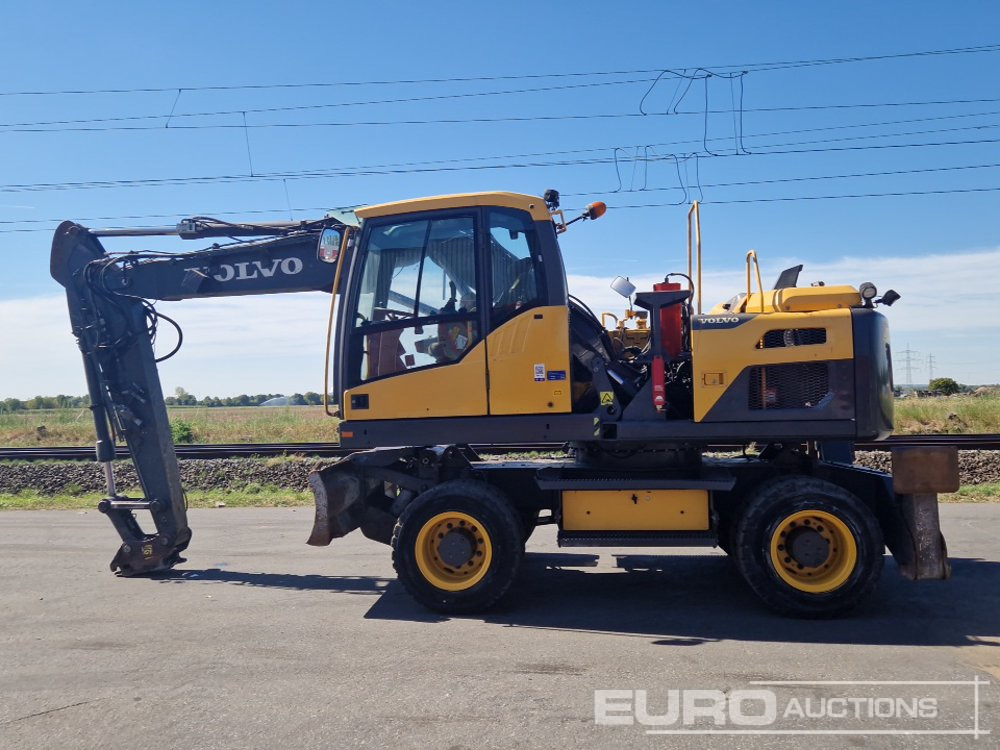 2017 Volvo EW140D - Grävmaskin på däck: bild 2 2017 Volvo EW140D - Grävmaskin på däck: bild 2