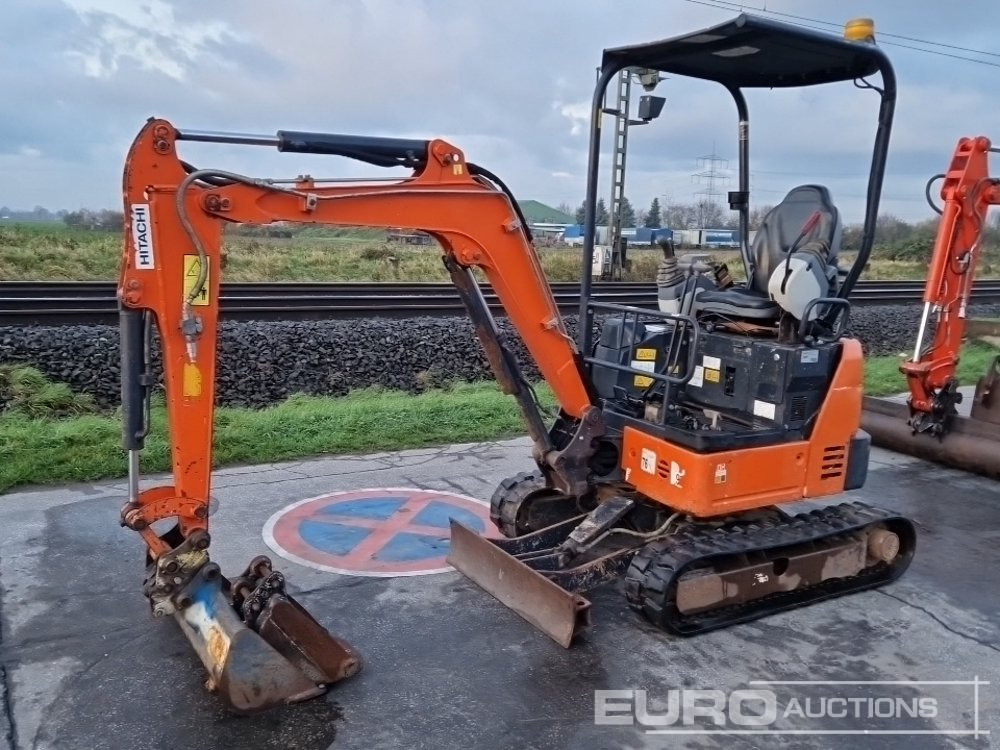 2019 Hitachi ZX19U-5A - Minigrävmaskin: bild 1 2019 Hitachi ZX19U-5A - Minigrävmaskin: bild 1