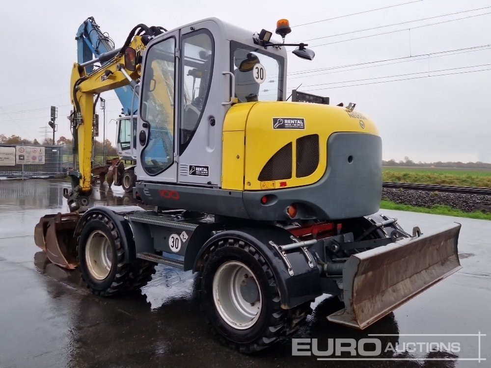 2019 Wacker Neuson EW100 - Grävmaskin på däck: bild 3 2019 Wacker Neuson EW100 - Grävmaskin på däck: bild 3