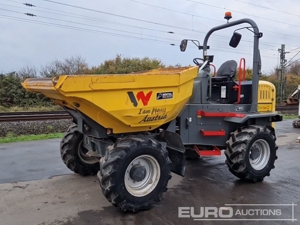 2020 Wacker Neuson DW60 - Minitippbil: bild 1 2020 Wacker Neuson DW60 - Minitippbil: bild 1