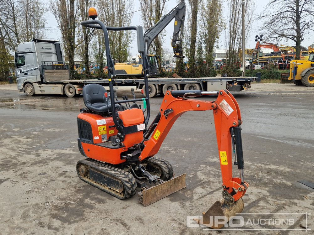 Minigrävmaskin 2022 Kubota K008-5: bild 6