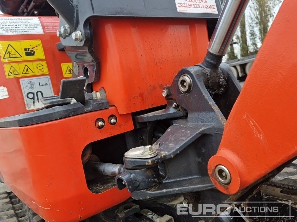Minigrävmaskin 2022 Kubota K008-5: bild 22