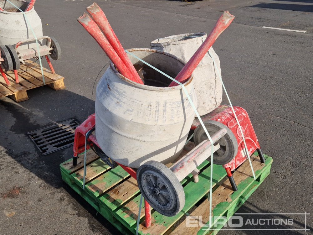 Cement Mixers (2 of) - Betongblandare: bild 2 Cement Mixers (2 of) - Betongblandare: bild 2