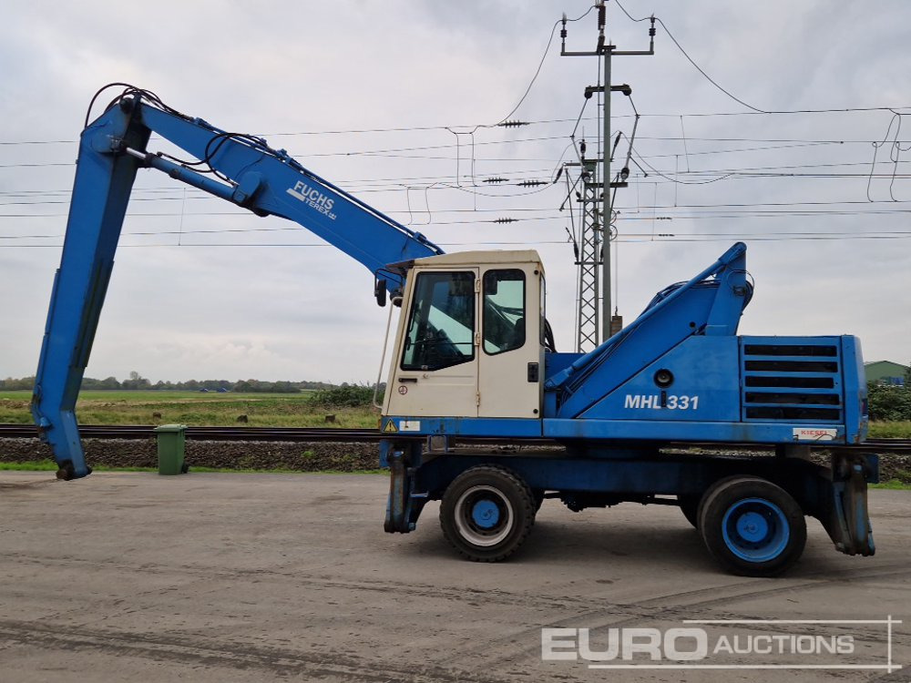 Fuchs MHL331 - Grävmaskin på däck: bild 2 Fuchs MHL331 - Grävmaskin på däck: bild 2