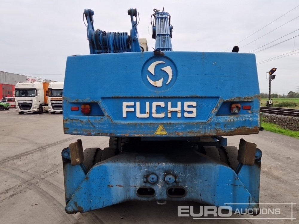 Fuchs MHL331 - Grävmaskin på däck: bild 4 Fuchs MHL331 - Grävmaskin på däck: bild 4