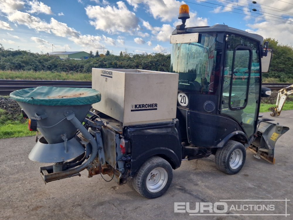 Kärcher Utility Vehicle with Snow Blade, Spreader - Plogbil: bild 4 Kärcher Utility Vehicle with Snow Blade, Spreader - Plogbil: bild 4