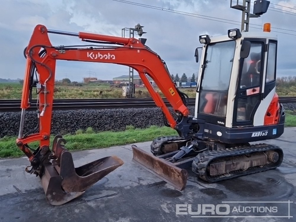 Kubota KX91-3 - Minigrävmaskin: bild 1 Kubota KX91-3 - Minigrävmaskin: bild 1