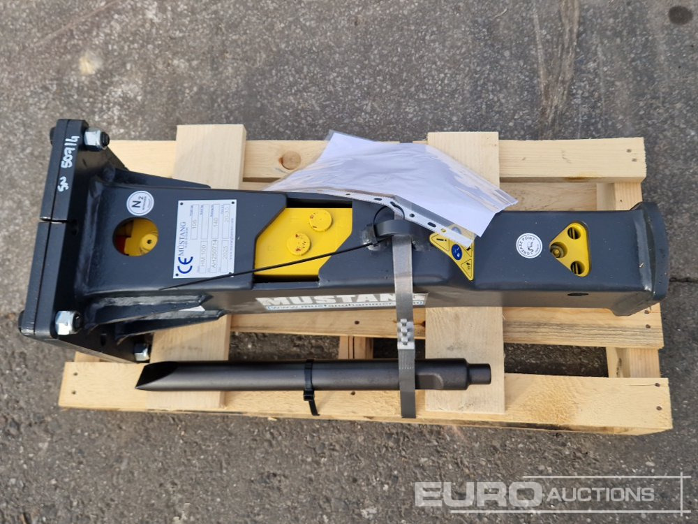 Unused 2025 Mustang HM100 - Hydraulisk hammare: bild 5 Unused 2025 Mustang HM100 - Hydraulisk hammare: bild 5